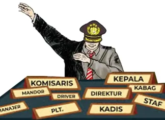 Polisi Rangkap Jabatan Sipil, Picu Ketidakprofesionalan Ganda